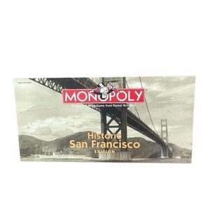 MONOPOLY Game Historic San Francisco Edition NEW SEALED IN BOX VINTAGE